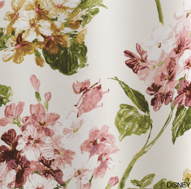 スミノエ ディズニー カーテン アリス/アジサイ 100×200cm 1枚入