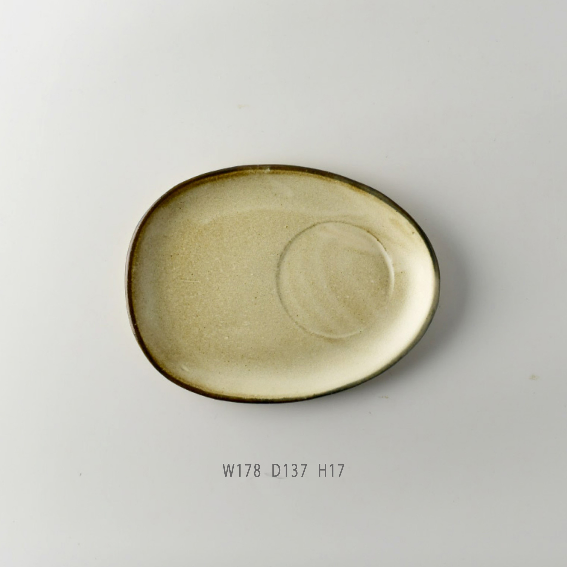 ブロウ 丸プレートの画像