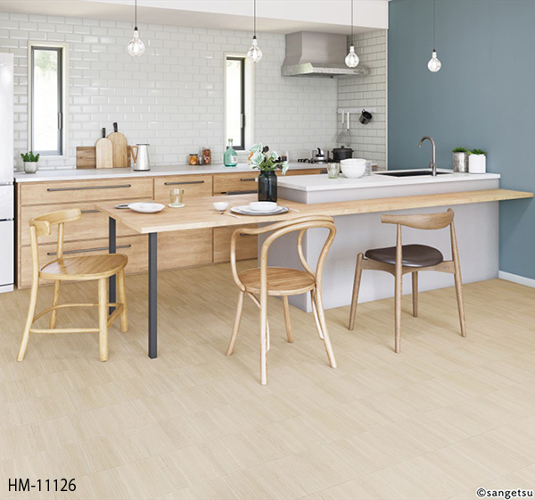 サンゲツ 住宅用 クッションフロア HM-11125・HM-11126［旧品番：HM-10101・HM-10102］（ライムストーン）塩ビシート 長尺 シート 石調 :HM4094-4096:インテリアショップファイン 通販 