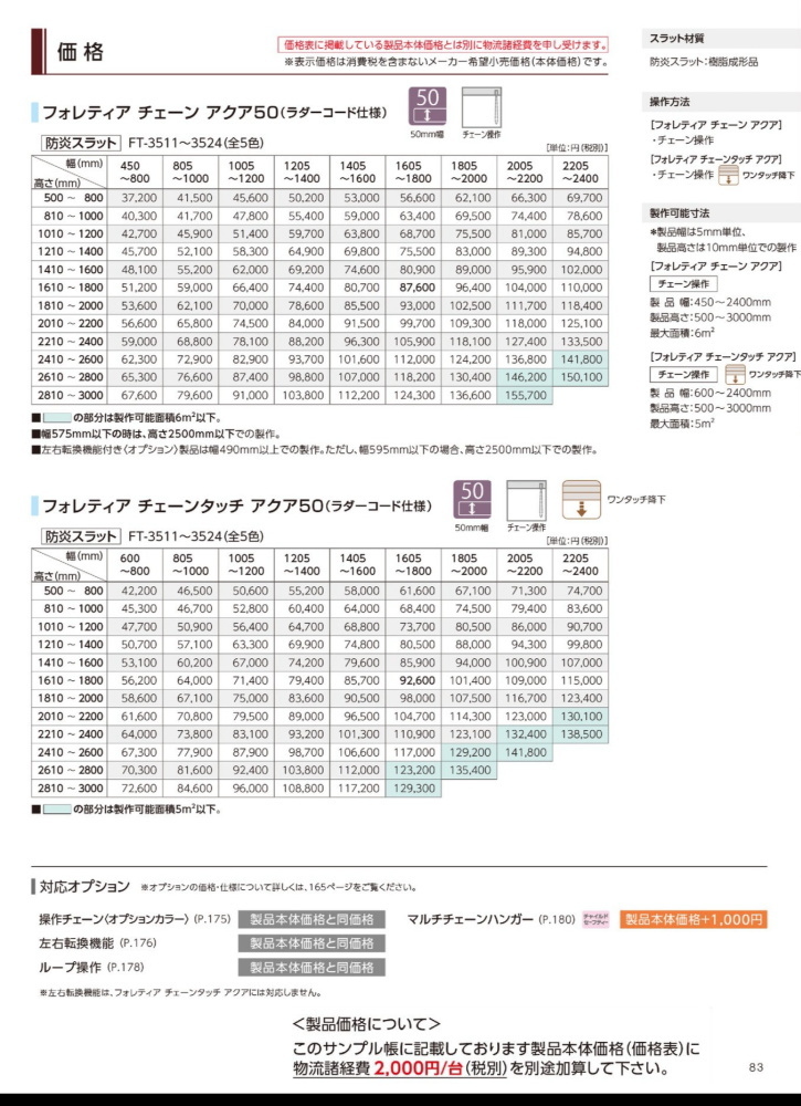 ウッド調ブラインド 樹脂製 タチカワ フォレティア チェーンタッチ