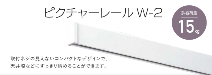 ピクチャーレールW-2レール