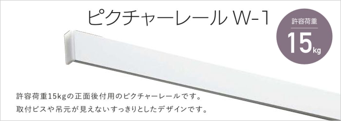 ピクチャーレールW-1レール