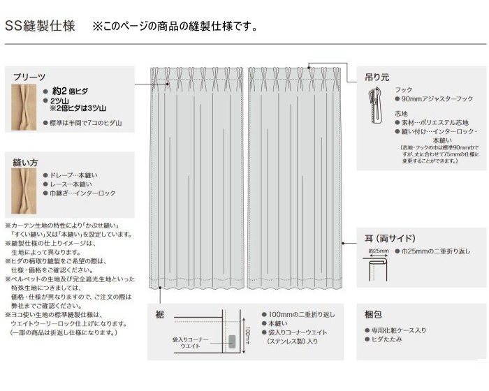 サンゲツ（SANGETSU） 防炎 遮音 カーテン 遮光2〜3級 音楽室 スタジオ