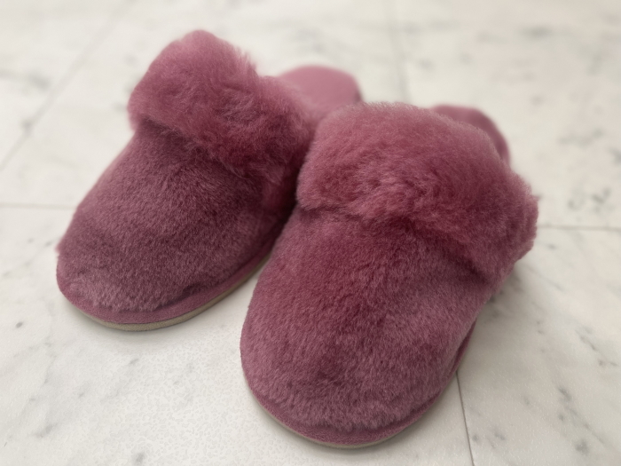 洗える ウォッシャブル 天然羊毛 ムートン スリッパ ルームシューズ