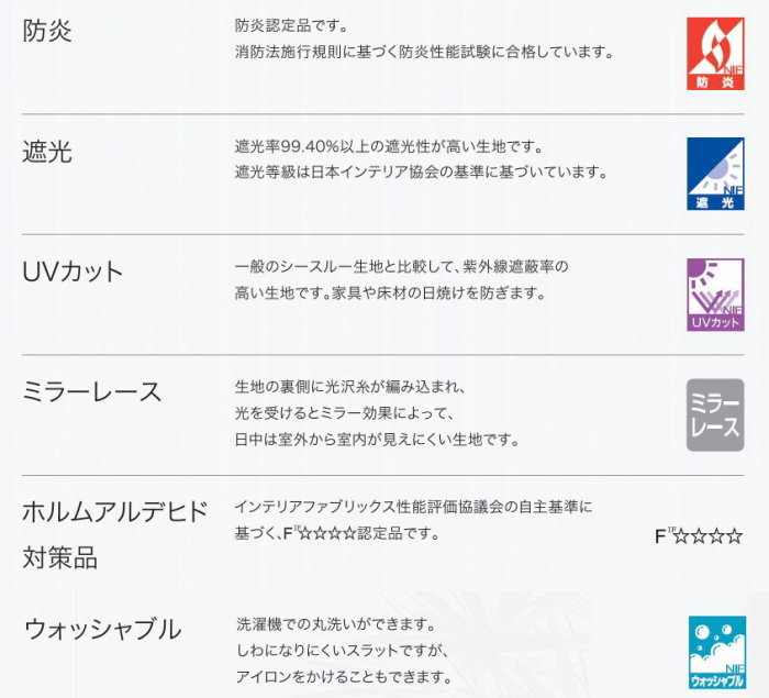 生地のマークについて