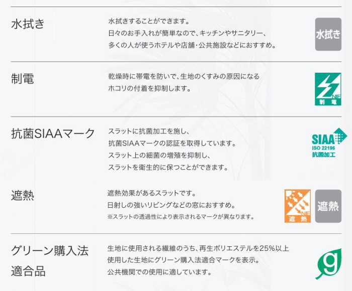 生地のマークについて