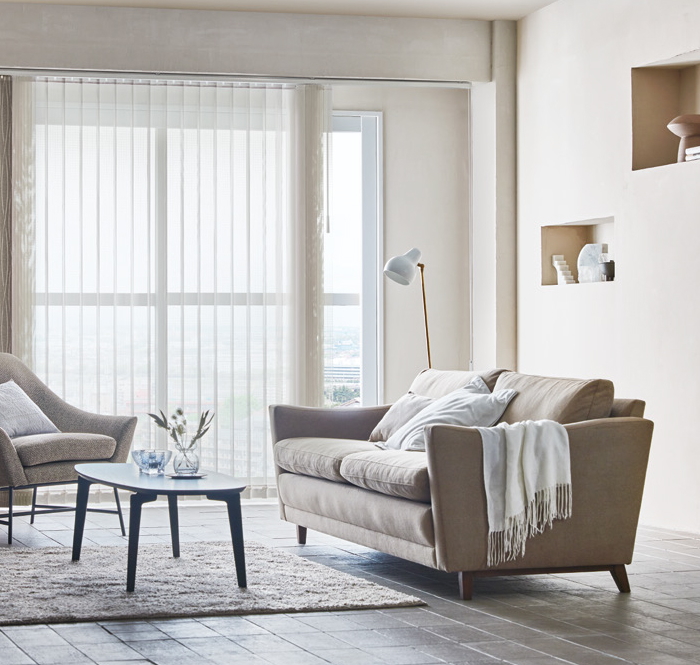 タチカワブラインド バーチカルブラインド タチカワ 縦型 防炎 レース