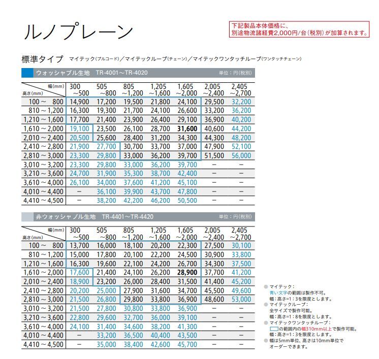 ロールスクリーン TOSO トーソー マイテック 防炎 ルノプレーン TR4401