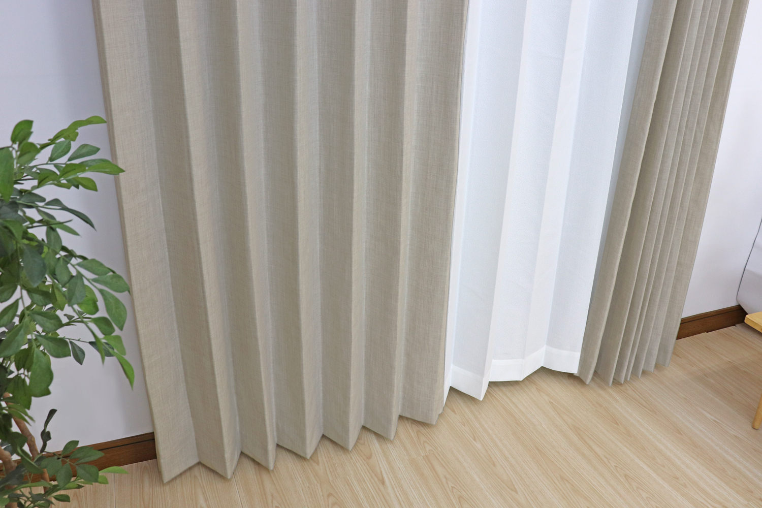 インテリアミズコシ シンプル&ナチュラル風合いのカーテン オーダー インテリアミズコシ シンプル&ナチュラル風合いのカーテン オーダー