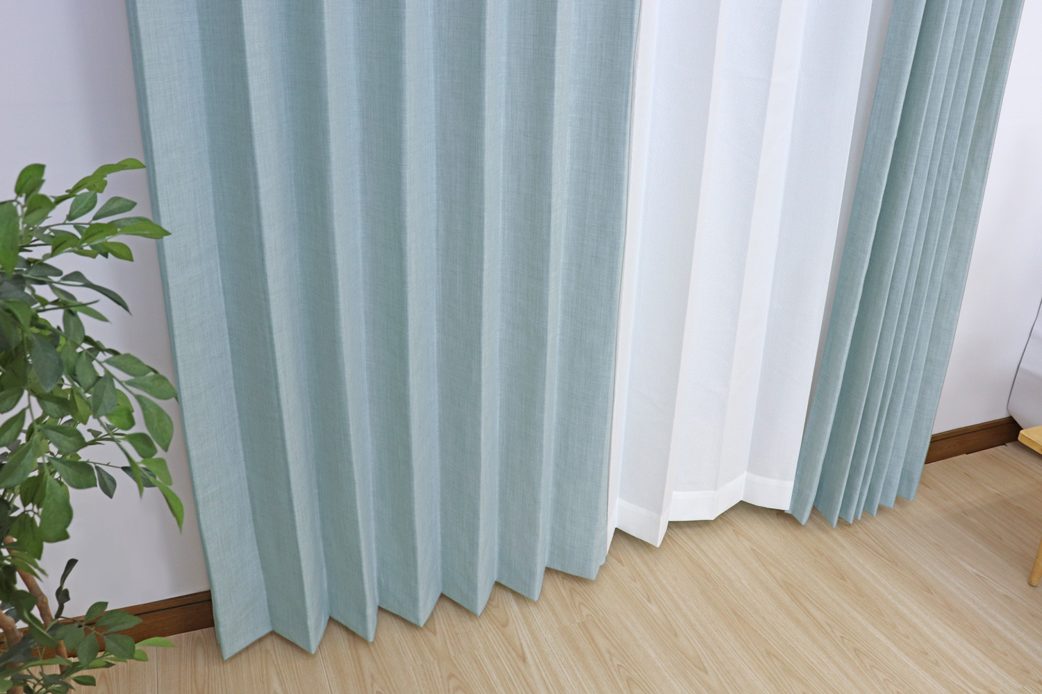 インテリアミズコシ シンプル＆ナチュラル風合いのカーテン オーダー