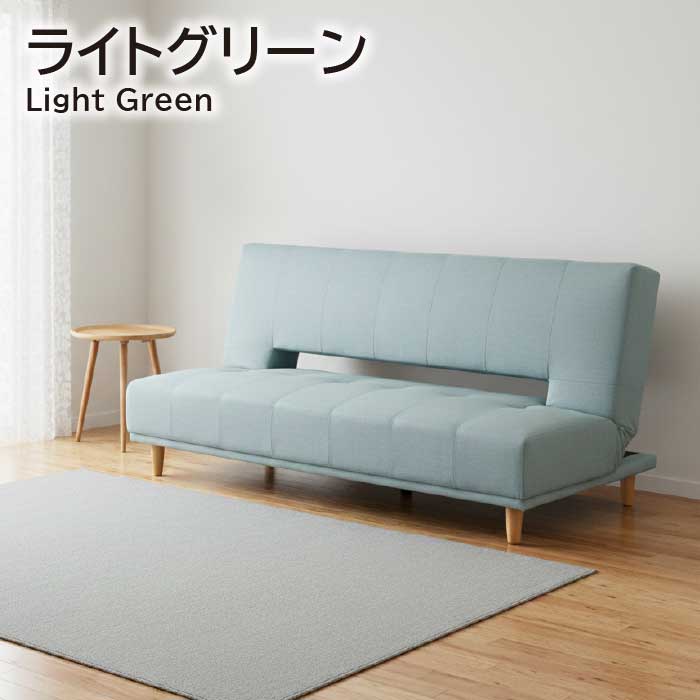 ソファベッド 3人掛け リクライニング 3P セミダブルベッド