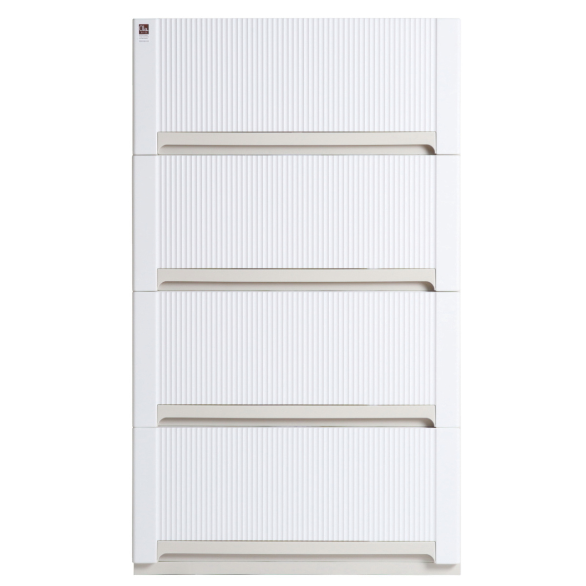 サンコープラスチック チェスト オーラ ワイド 深型 4段 収納 （ 幅65