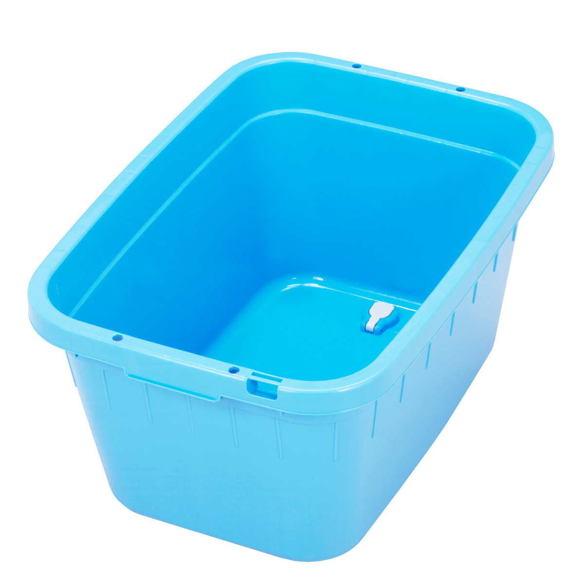 TONBO（新輝合成） タライ 60L ジャンボタライ 角型 水抜栓付 たらい