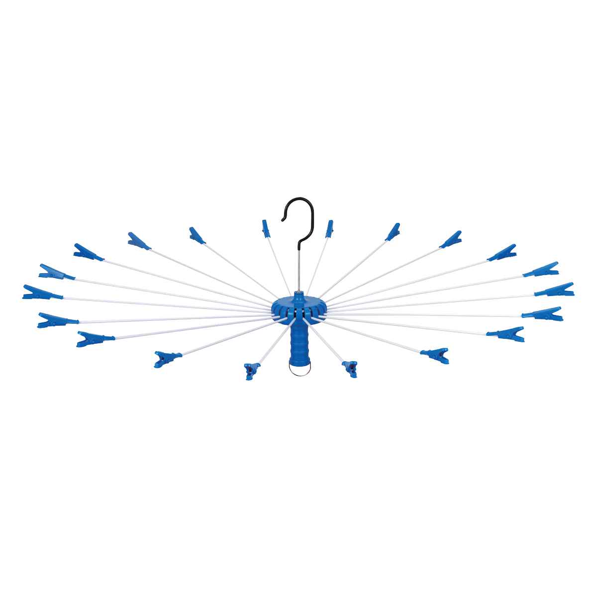 洗濯ハンガー デカパラ20プレミアム 20ピンチ （ 洗濯 ハンガー 折り畳み 折りたたみ たこ足 コンパクト ）