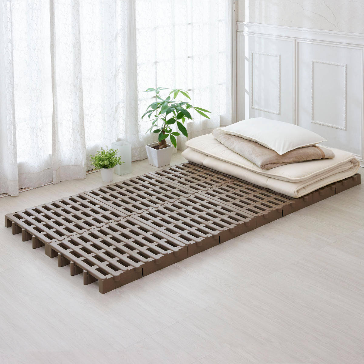 すのこ ジョイントパレット 10台セット プラスチック製 （ スノコ 連結