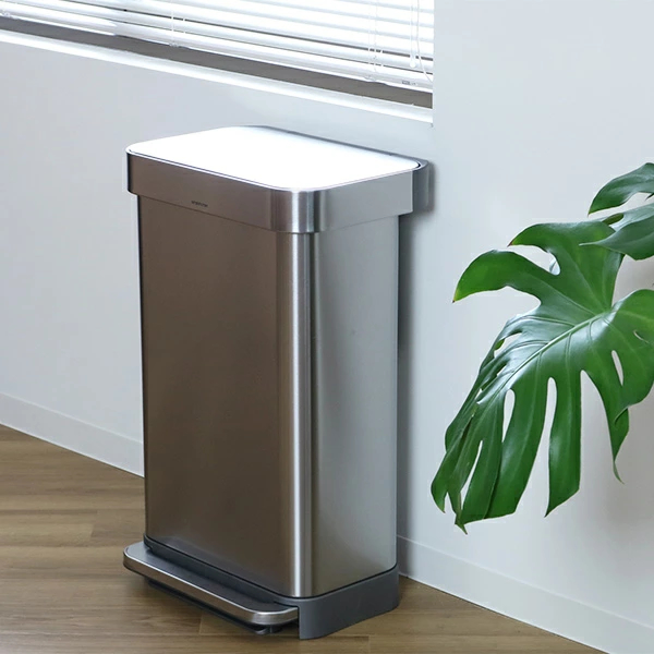 simplehuman（シンプルヒューマン） 正規品 ゴミ箱 ペダル式 ふた付き