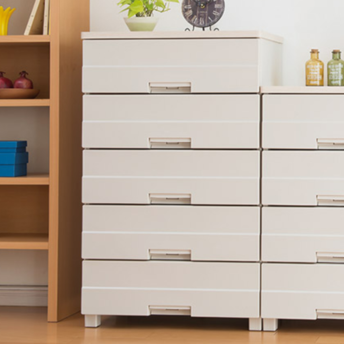 Fits チェスト プラスチック 5段 フィッツプラスイージー FE6505 幅