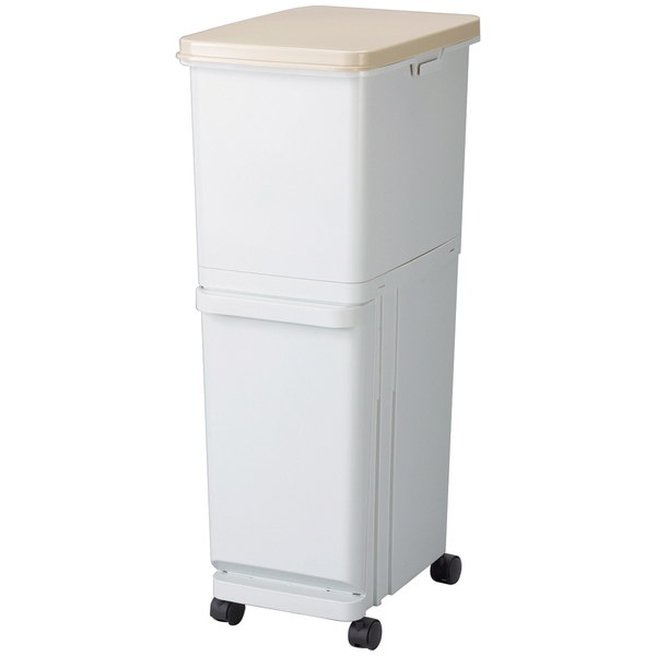 TONBO（新輝合成） ゴミ箱 60L 2段 ふた付き セパ 抗菌 分別 スリム