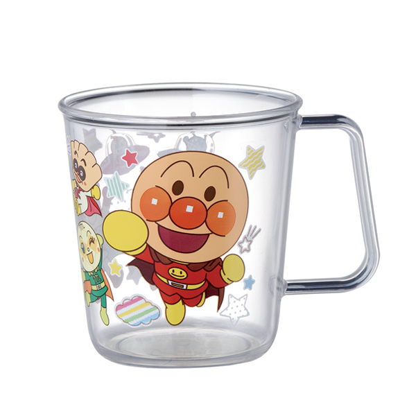 LEC（レック） コップ クリアーコップ アンパンマン 子供用