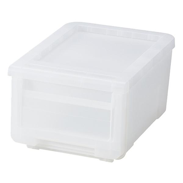 収納ケース カバゾコ 幅30×奥行40×高さ22cm プラスチック 引き出し 同色6個セット （ 収納ボックス 収納 衣装ケース おもちゃ箱 クローゼット収納 ）_1