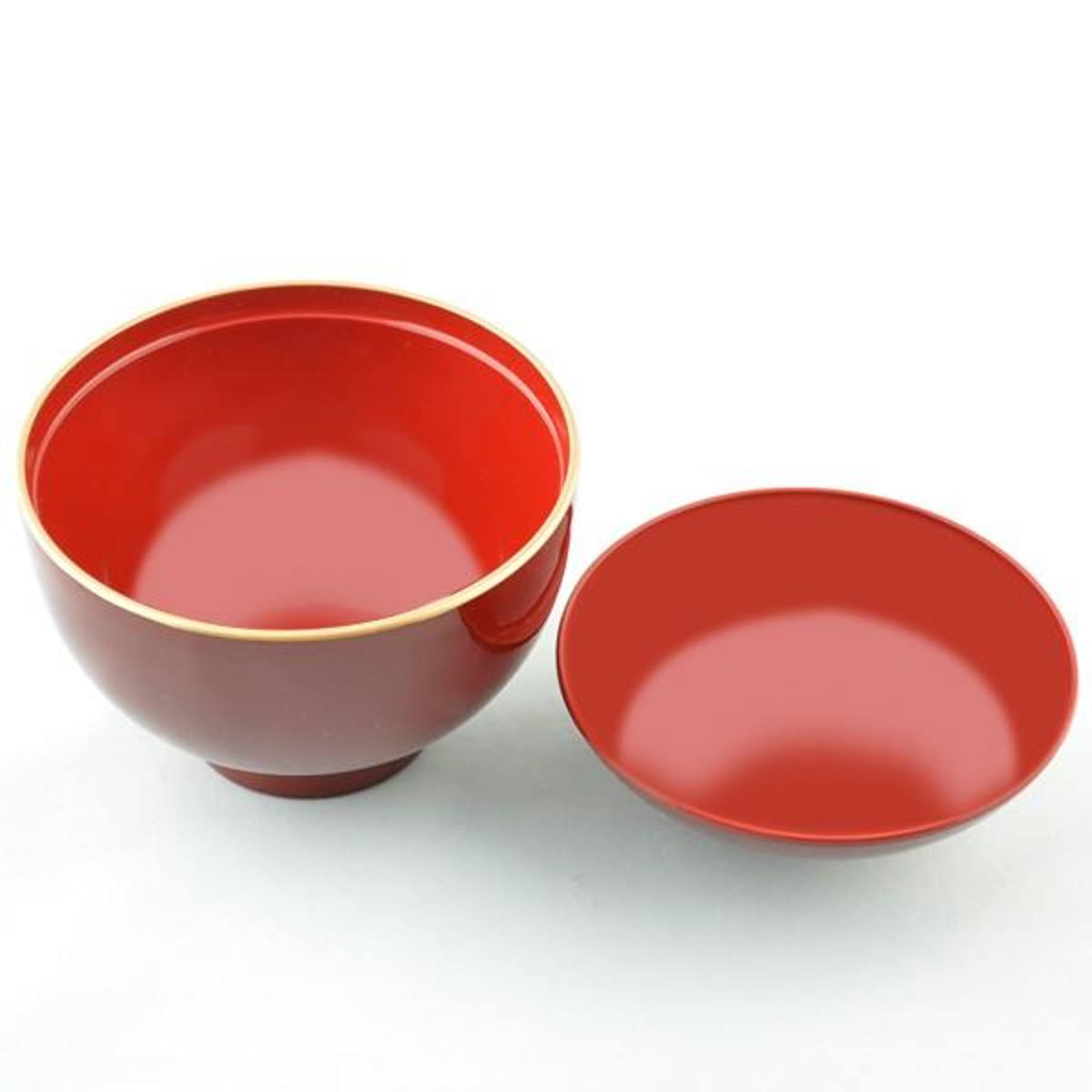 吸物椀 溜渕金 食洗機対応 プラスチック製 ふ...の詳細画像5