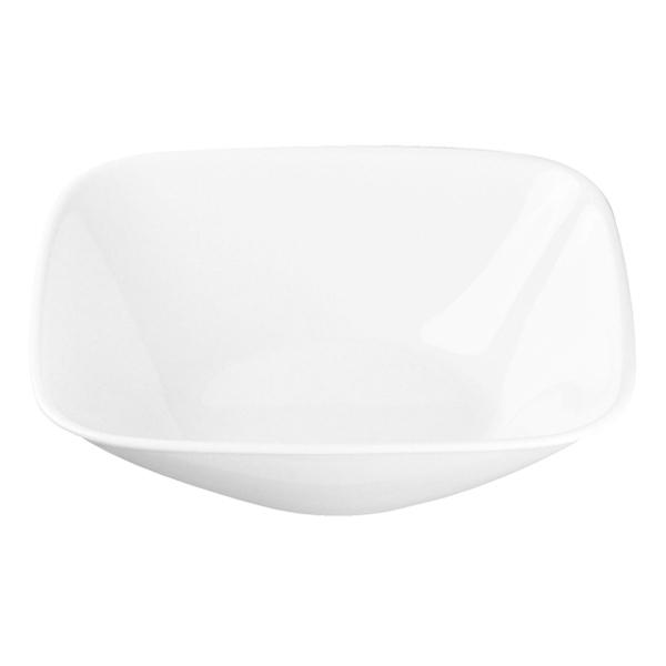 パール金属 ボウル 23cm コレール CORELLE スクエア 白 食器 皿 角皿