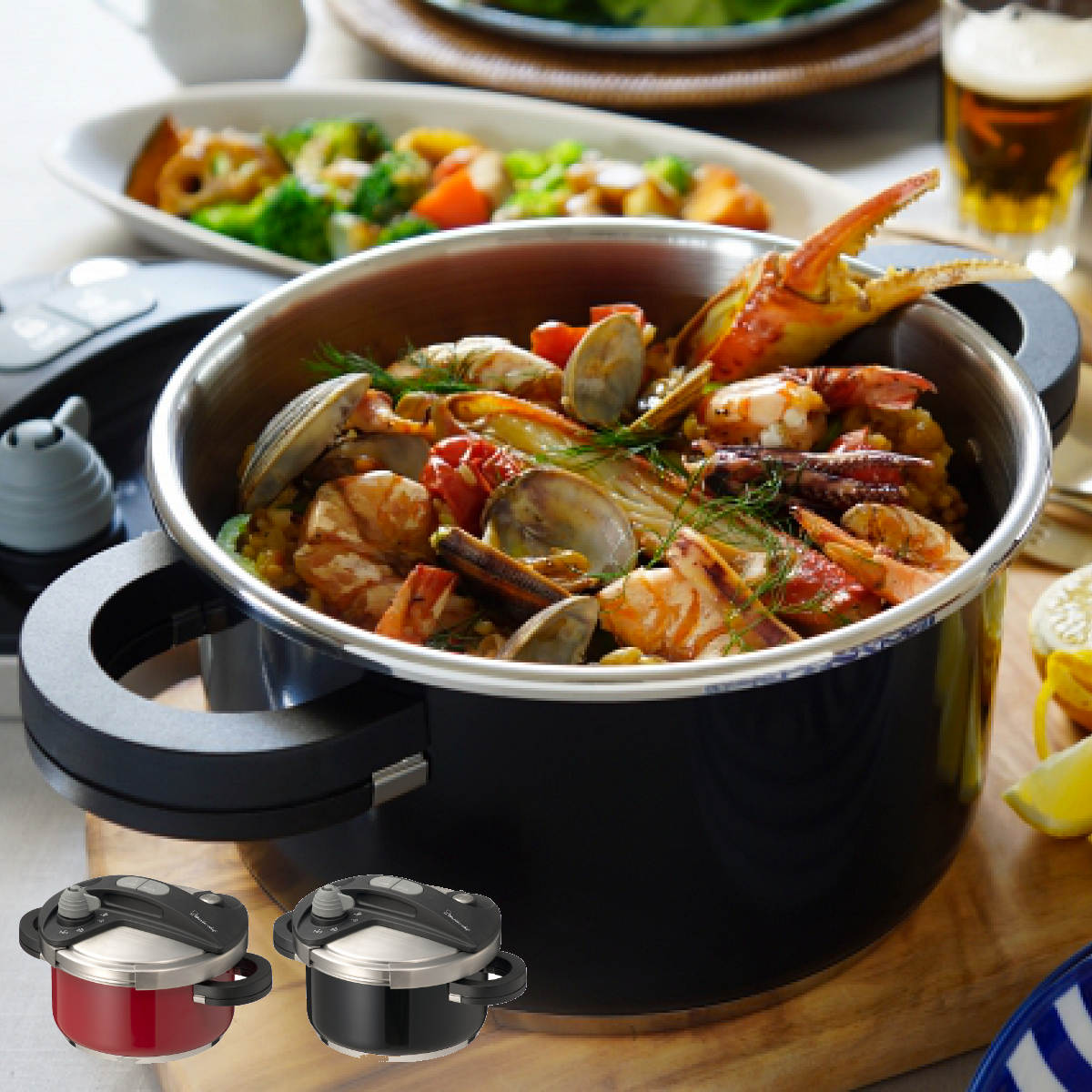 �����_�[�V�F�t ���͓� 3.5L IH�Ή� �I�[�X�v���X Wonder chef �i ����� �K�X�ΑΉ� ���V�s�{�t�� �؂�ւ��� �j