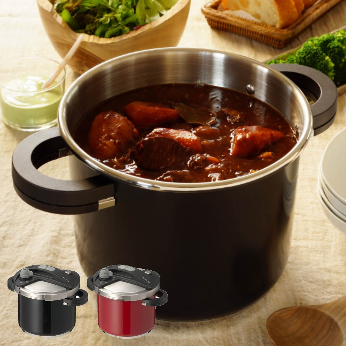 �����_�[�V�F�t ���͓� 5L IH�Ή� �I�[�X�v���X Wonder chef �i ����� �K�X�ΑΉ� ���V�s�{�t�� �؂�ւ��� �j