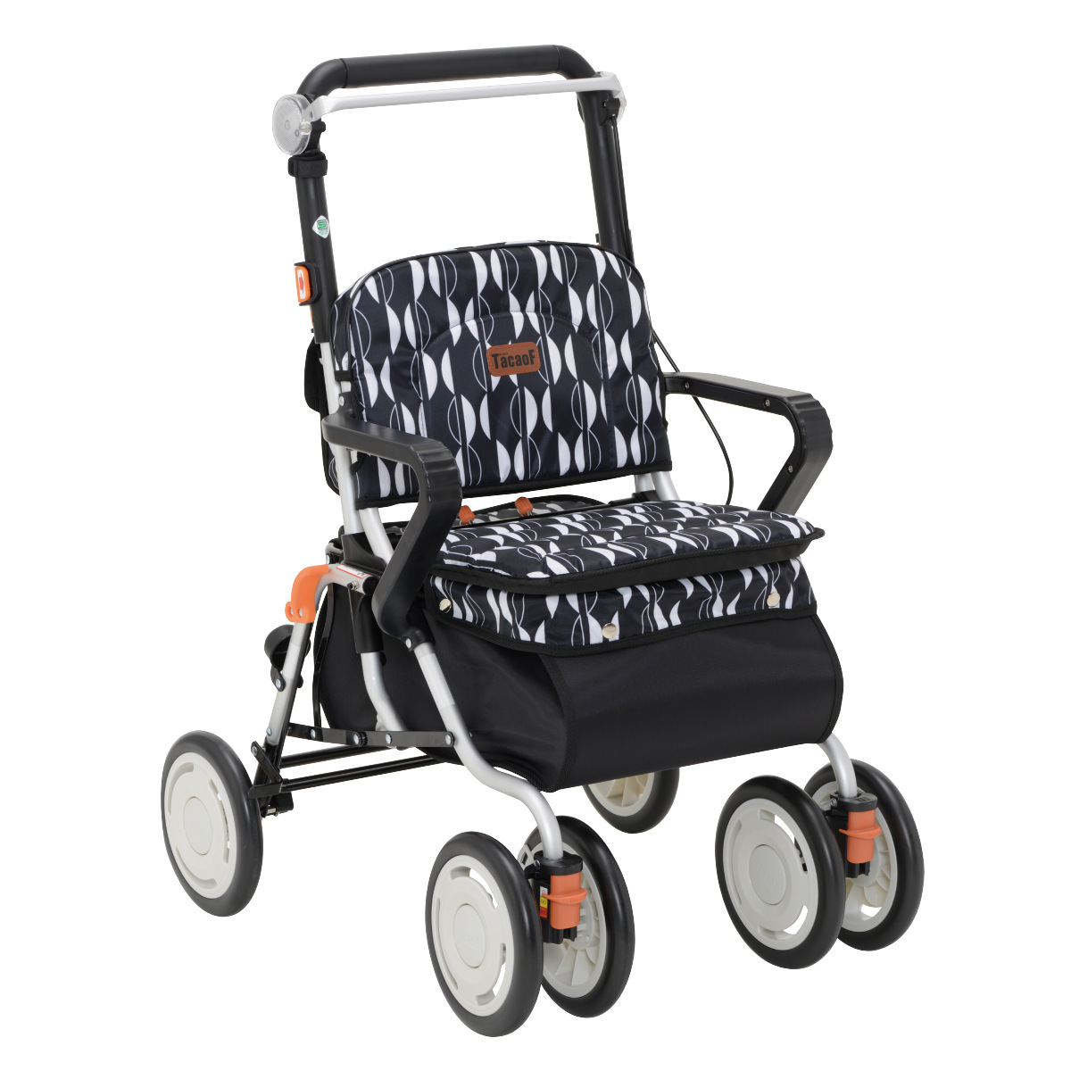 シルバーカー（色：オレンジ系）｜介護用品｜ダイエット、健康