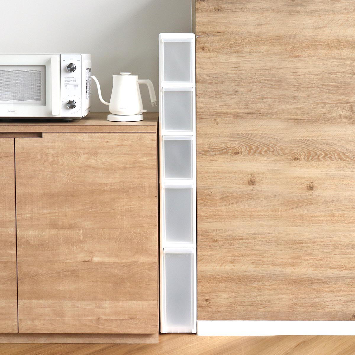 Like-it（ライクイット） キッチンストッカー スリムストレージ