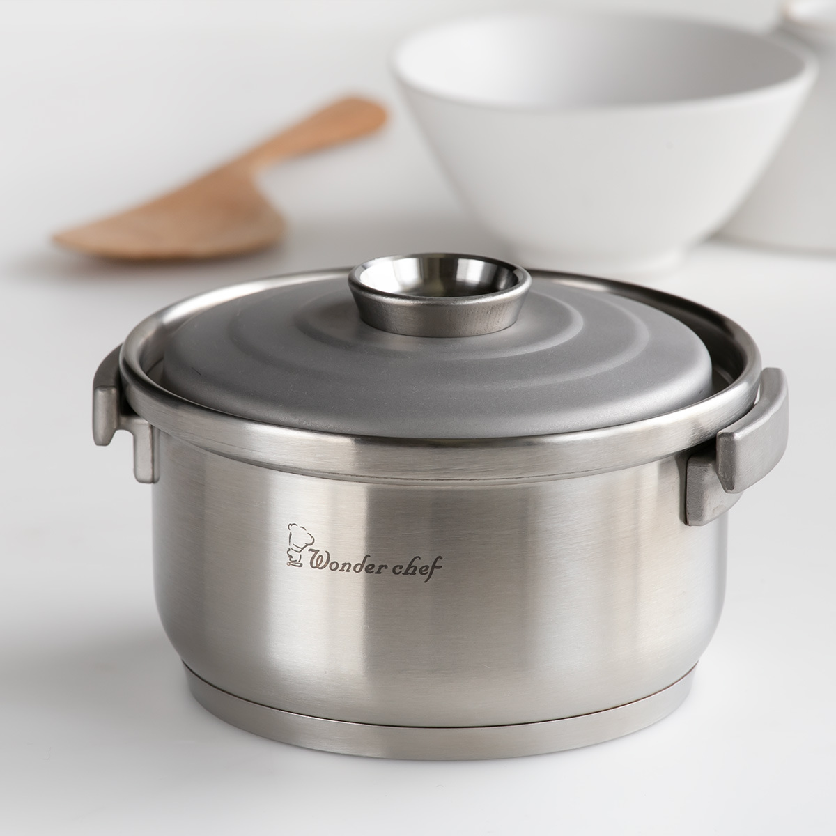 ���ѓ� ���� 2�� IH�Ή� �����_�[�V�F�t wonderchef �i �K�X�ΑΉ� ���͓�p ���͂�� �X�e�����X�� ����� ���ʐ��t�� �j