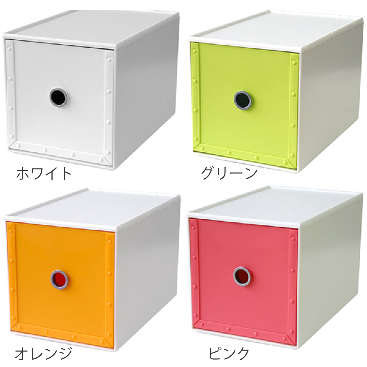 収納ボックス 幅16.8×奥行26.4×高さ1...の詳細画像2