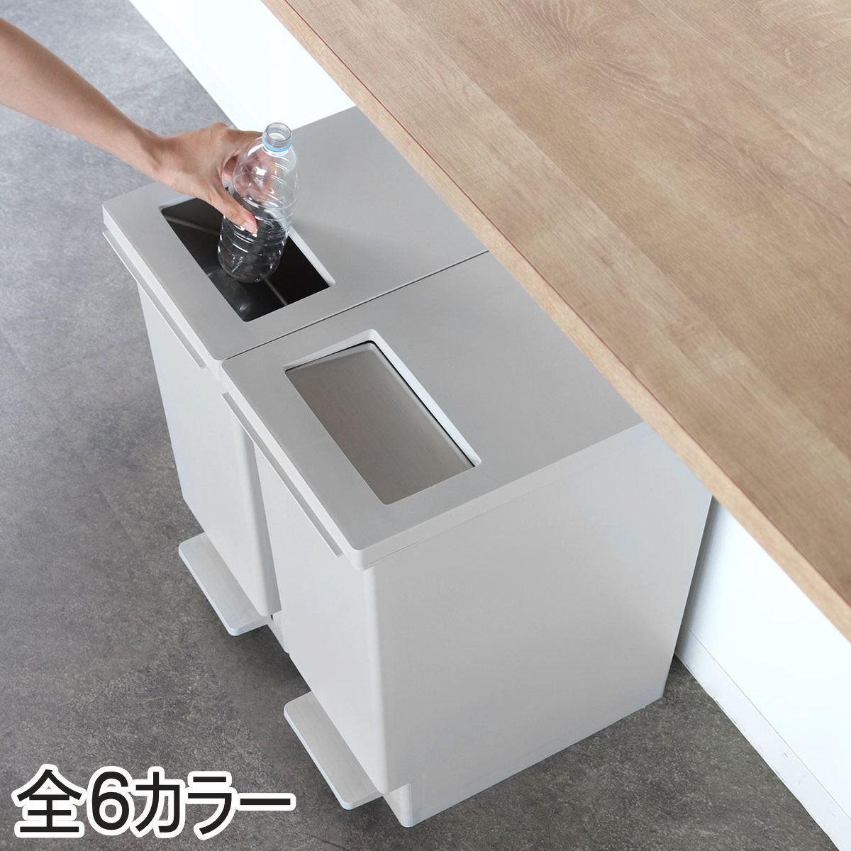 ゴミ箱 ティッシュケース 木製 ゴミ箱付き ヤマト工芸 yamato