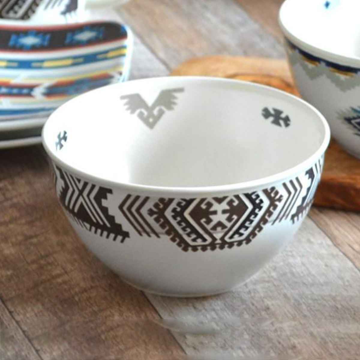 ボウル 13cm ウィークエンド アロー 洋食器 硬質陶器 5個セット （ 皿