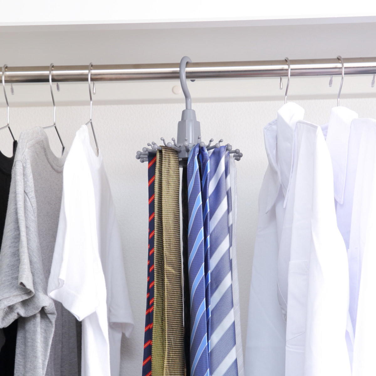 サワフジ ハンガー ネクタイストッパー20 ネクタイハンガー