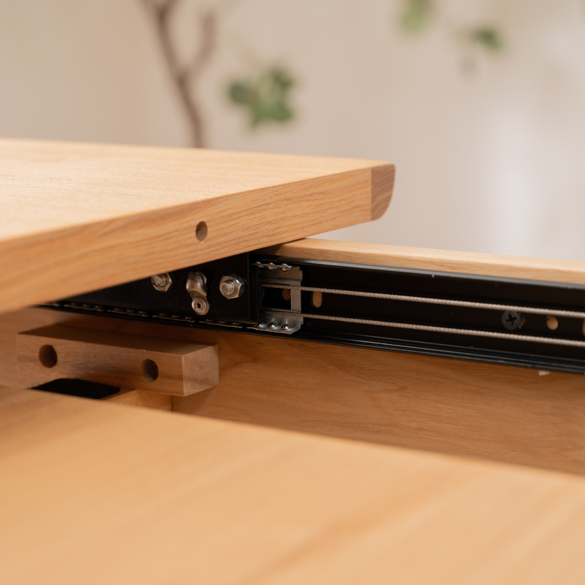 東谷 ダイニングテーブル 幅120〜150cm 伸長式 アッシュ材 （ 2人掛け