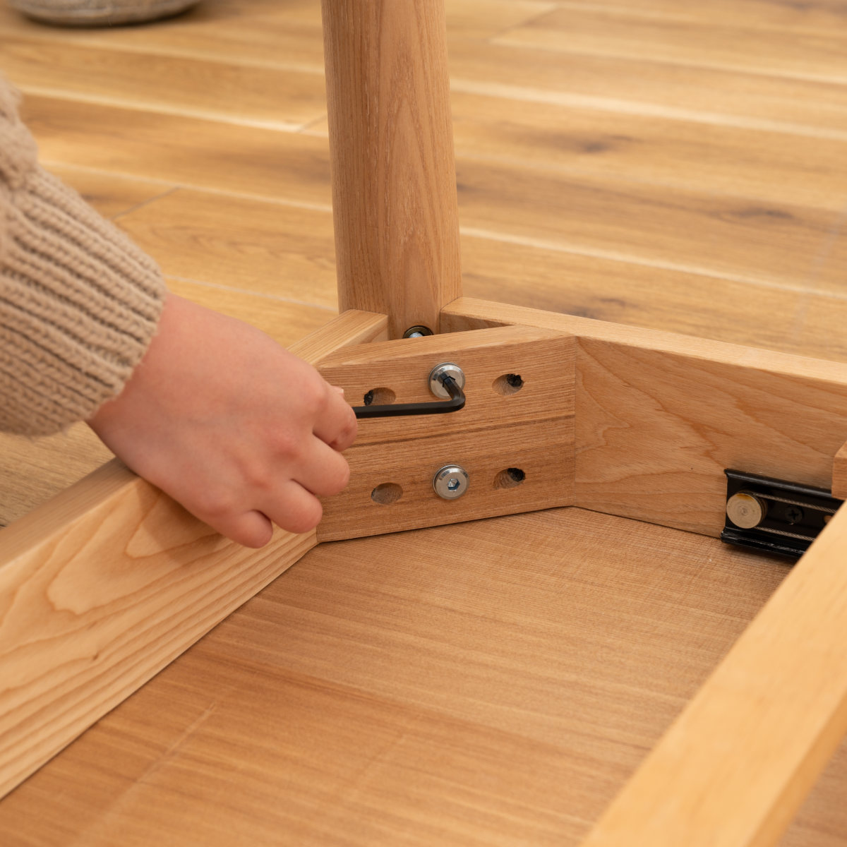 東谷 ダイニングテーブル 幅120〜150cm 伸長式 アッシュ材 （ 2人掛け