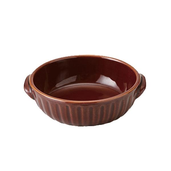 TAMAKI グラタン皿 16cm ラウンド ギャザー （ 食洗機対応 電子レンジ