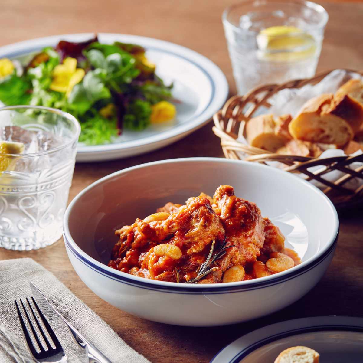 DANSK（ダンスク） ディナープレート 26.5cm ビストロ 洋食器 （ 北欧