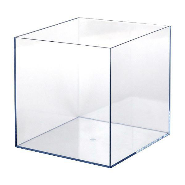 クリアケース 収納ケース 8個セット 約 幅18×奥行18×高さ18cm 透明