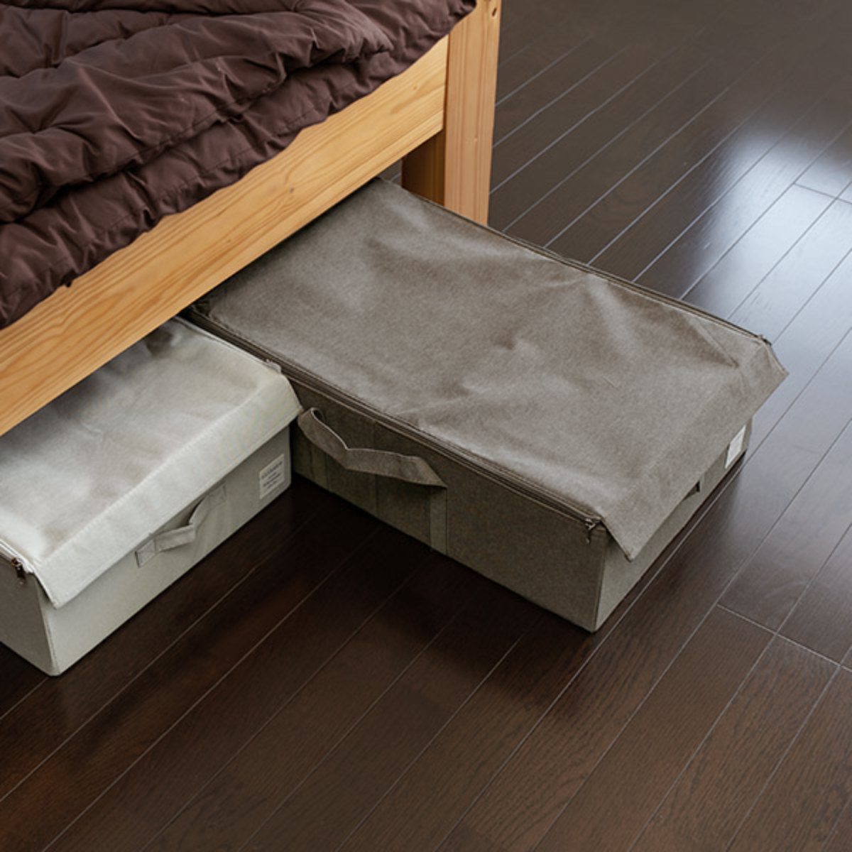 東洋ケース（TOYOCASE） 収納ボックス ストレリアナチュレ ベッド下 幅