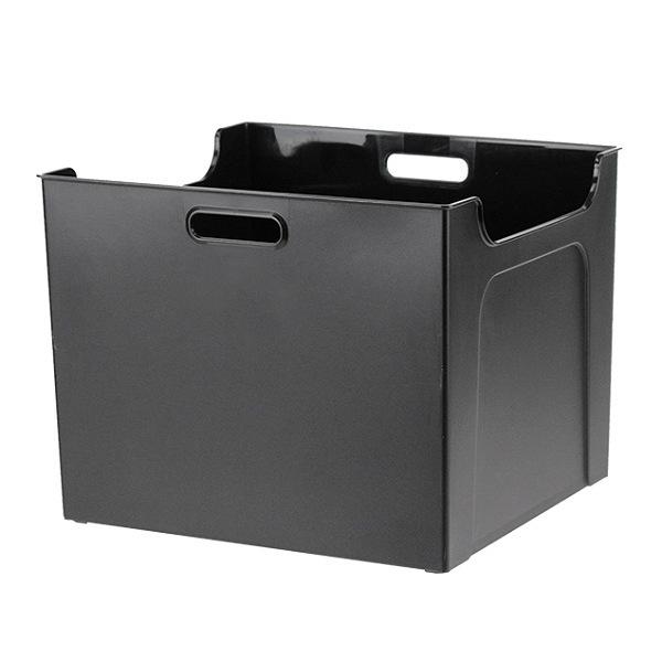 SANKA 収納ケース 約 幅32.9×奥行32.9×高さ26.3cm ナチュラ ソート