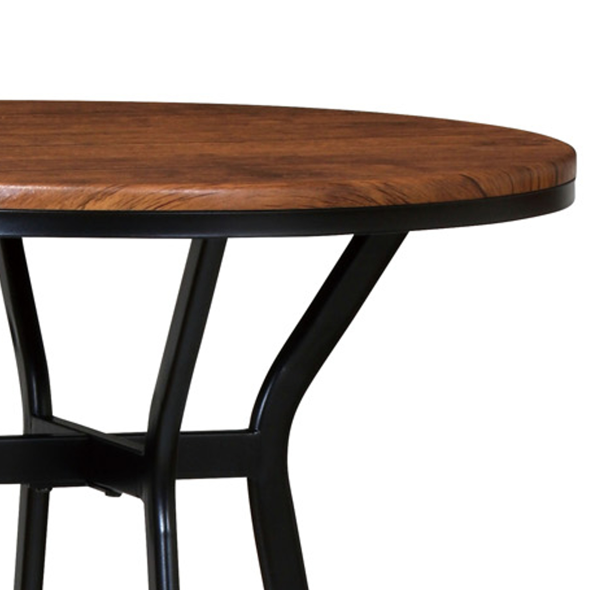 弘益 ハイテーブル 丸型 スチールフレーム 直径60cm （ 丸 ラウンド