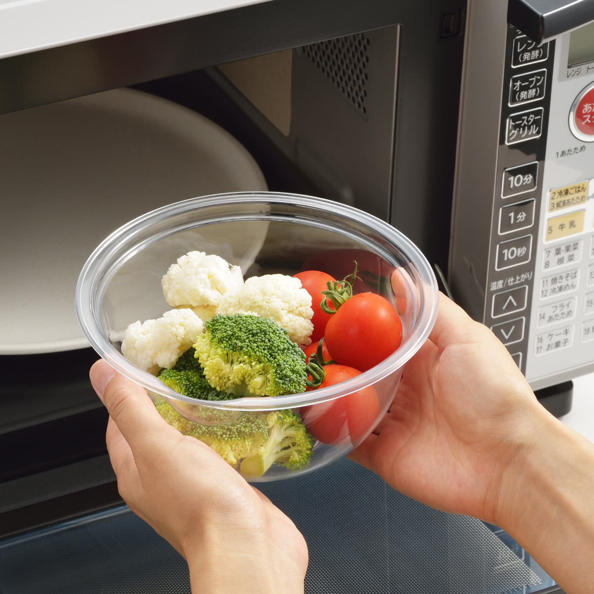 ヨシカワ ボウル プラスチック製 電子レンジ対応 料理のいろは レンジ