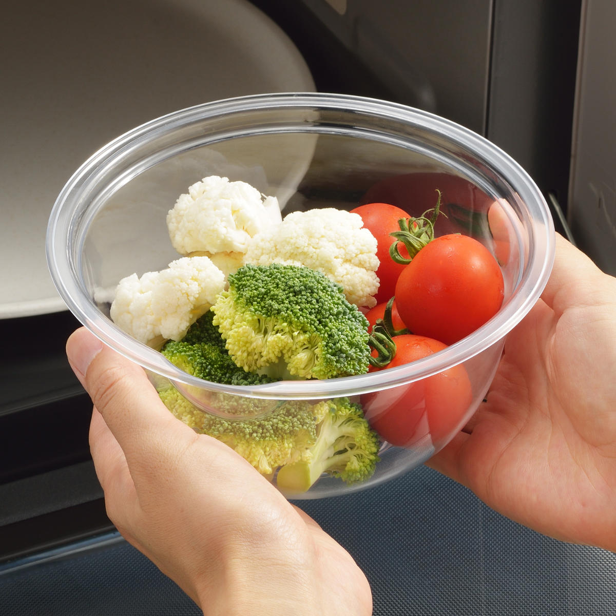 ヨシカワ ボウル プラスチック製 電子レンジ対応 料理のいろは レンジ