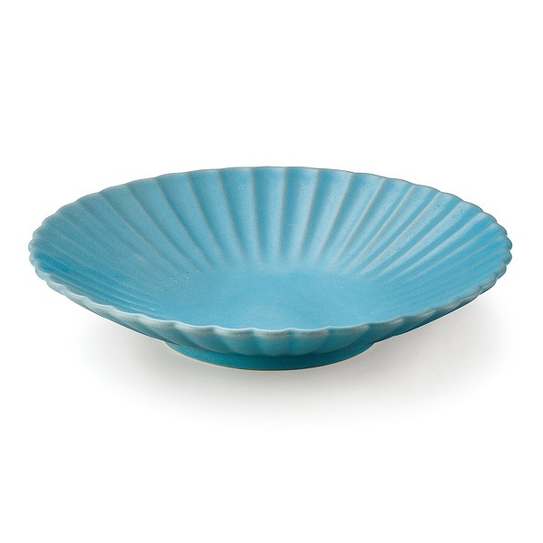 aito製作所 プレート 23cm 輪花皿 花皿 花シリーズ 洋食器 陶器 日本製