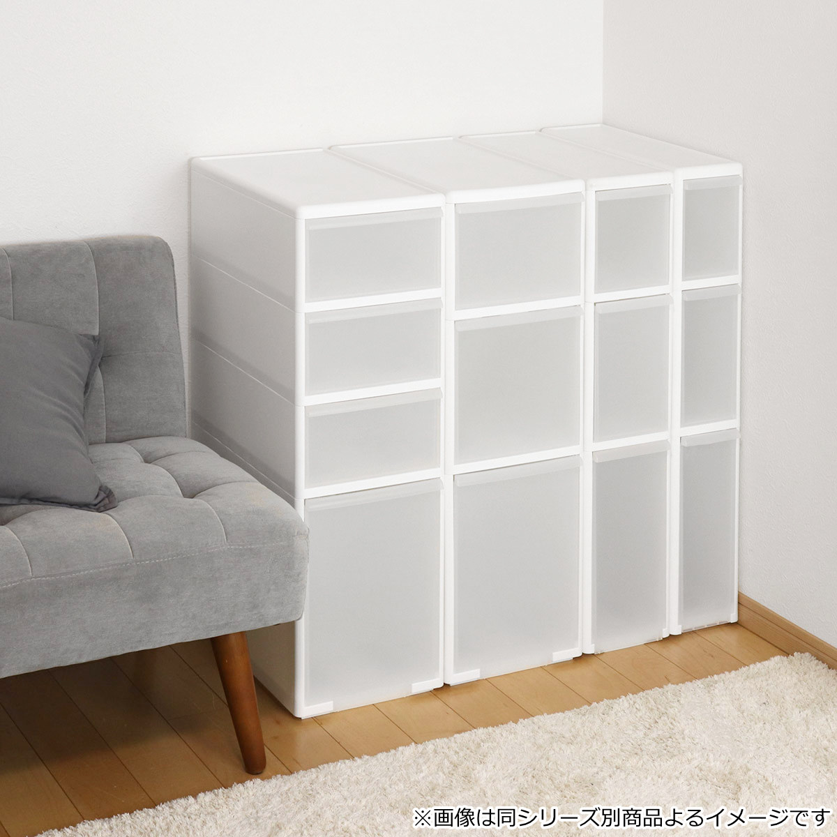 キッチンストッカー 幅25.5cm 5段 アジャスター付 スリムストレージ MS-1301A （ キッチン収納 隙間収納 収納ストッカー スリム ストッカー ）の画像