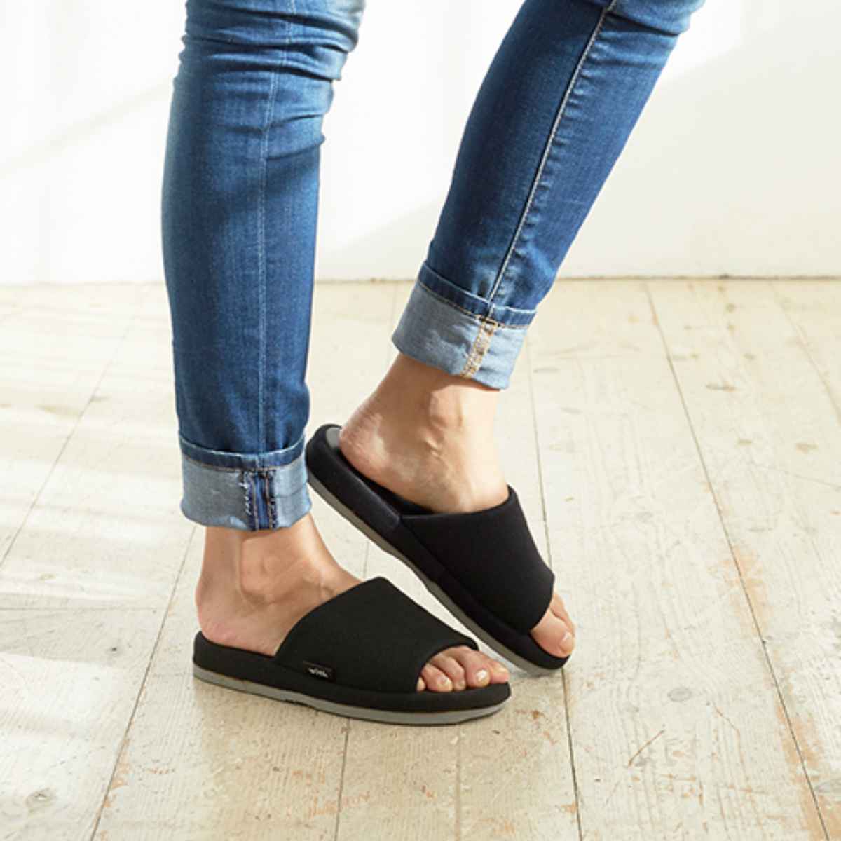 オクムラ スリッパ With 低反発 Mサイズ （ ルームシューズ ルーム