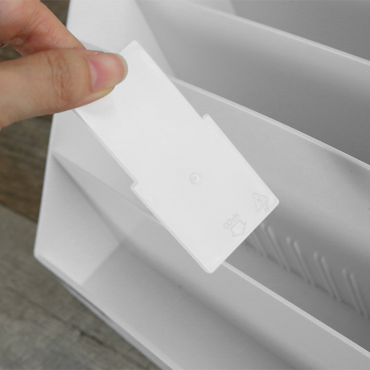 吉川国工業所 卓上整理ボックス A4 縦 モノトーン MX-02 （ 収納 小物