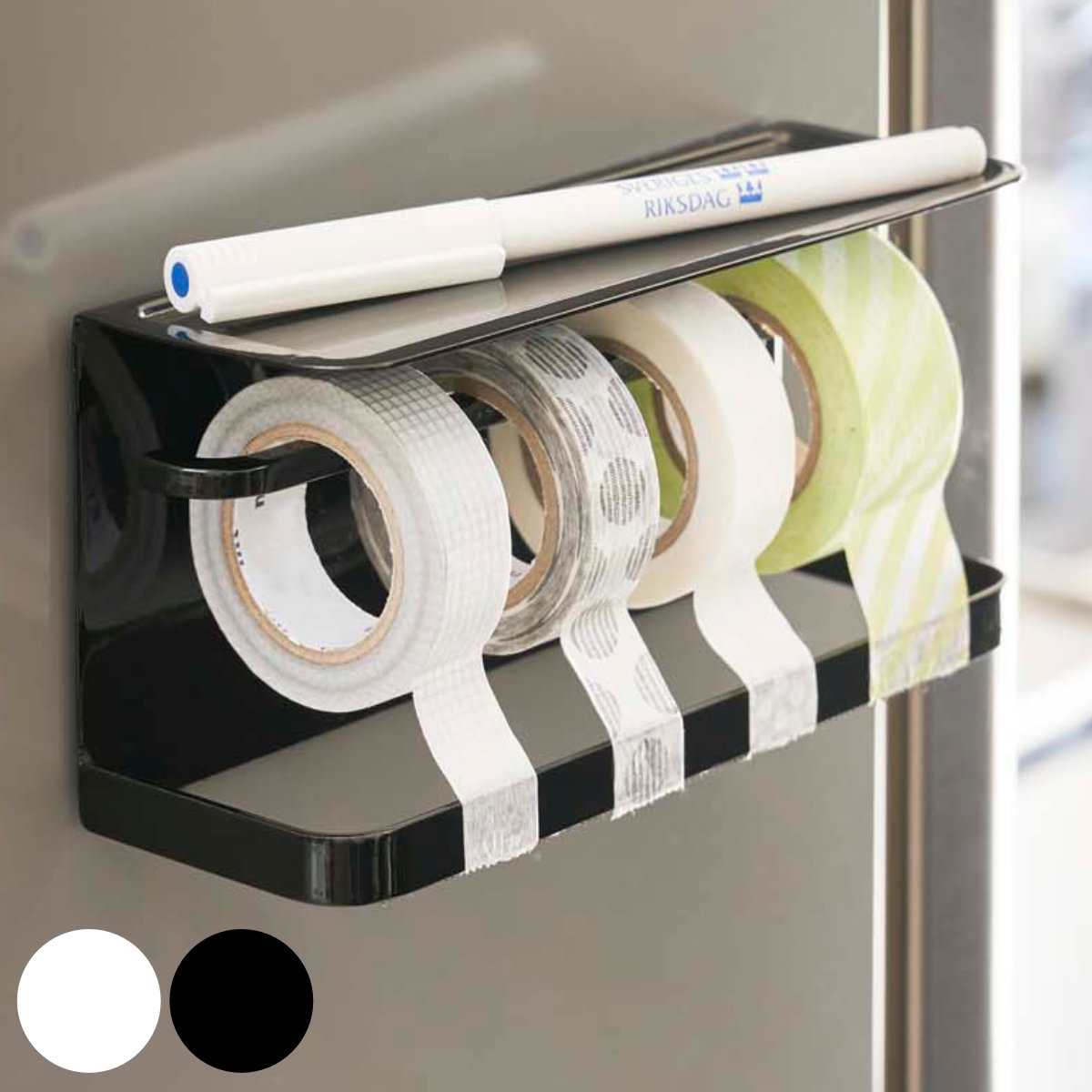 tower 山崎実業 マグネットマスキングテープホルダー タワー